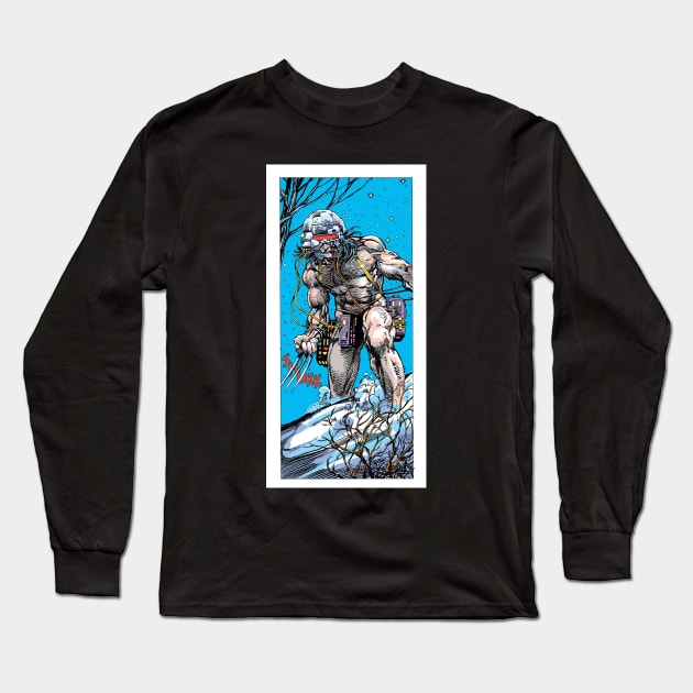 Weapon X: Let it snow Long Sleeve T-Shirt by SkipBroTees